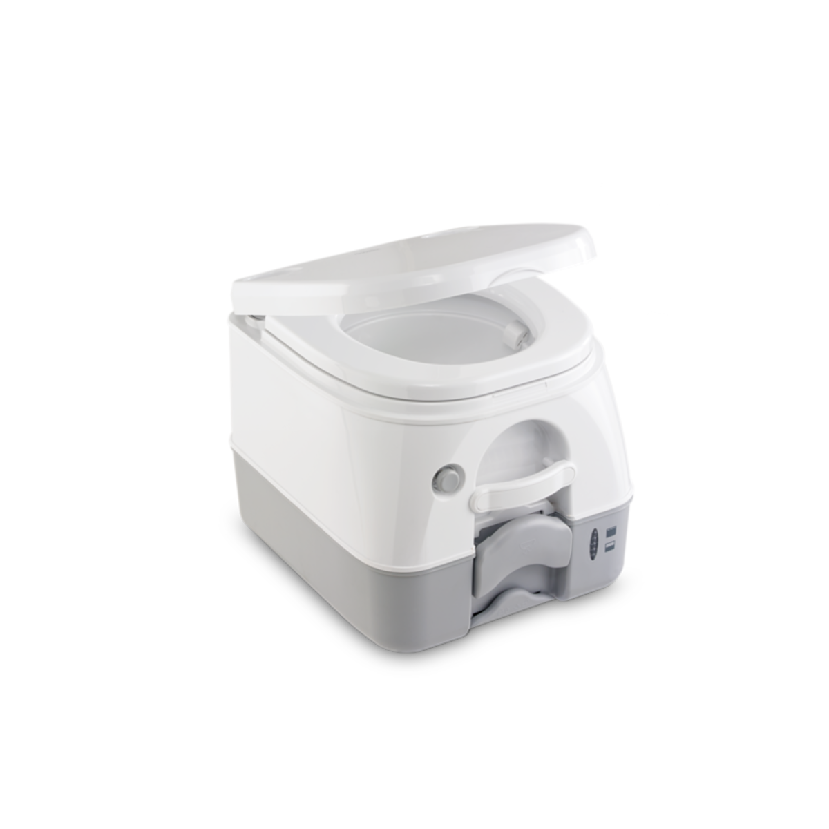 Dometic Toilet, 972 Model, 2.6 gal Size, 12-1/2 in Height x 13-1/8 in Width x 15-1/4 in Depth - 301097206