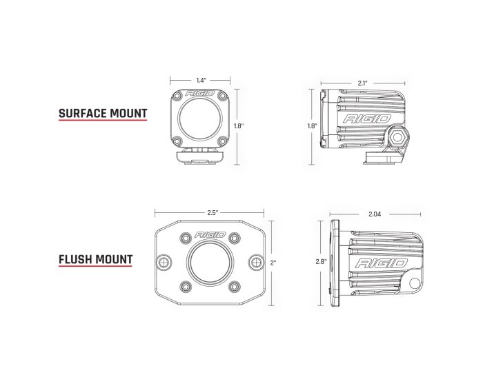 RIGID Industries Exterior Multi-Purpose LED 20521 product image 3