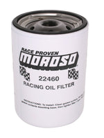 Moroso Oil Filter, Steel Mesh, 27 Microns - 22460