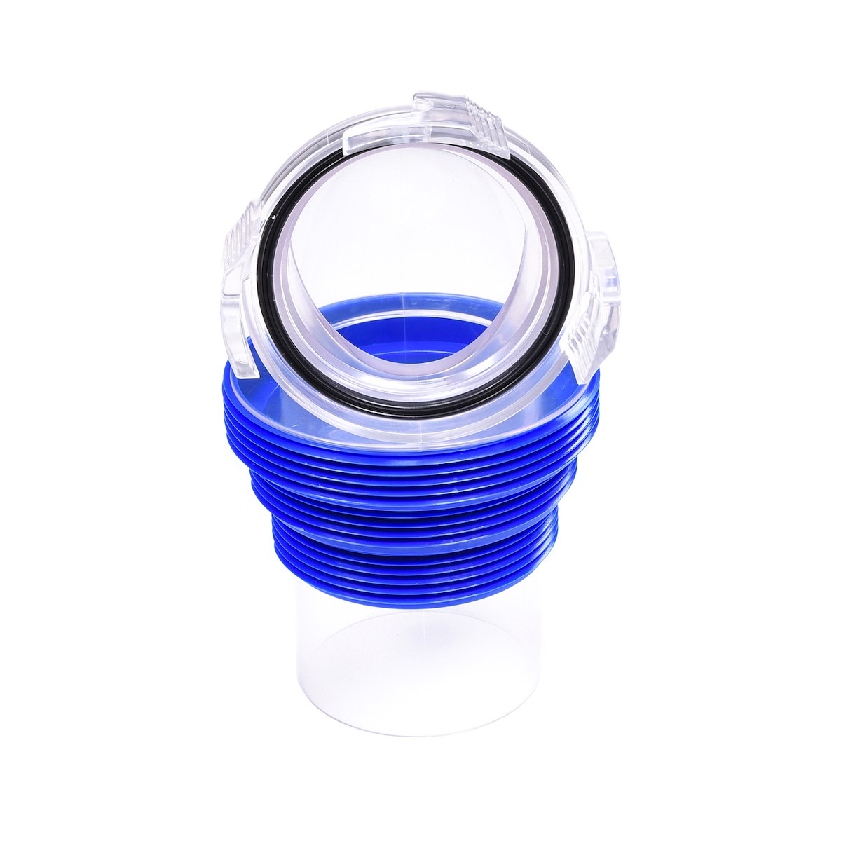 Duraflex Sewer Waste Valve Fitting, 3-1/2 in 90 degree Elbow - 22192