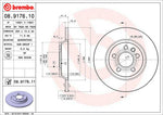Brembo Brake Rotors 08917611C02 product image 3