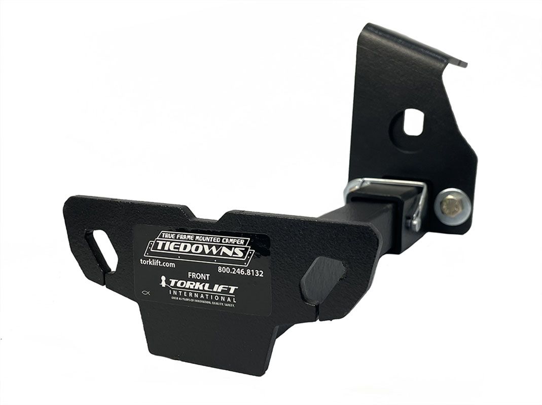 Torklift Camper Tie Down, No Drilling Required, Black, Forged Steel, Set Of 2 - C2224