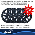 Coast2Coast Wheel Skins & Styled Wheel Covers IWCIMP482BLK product image 5