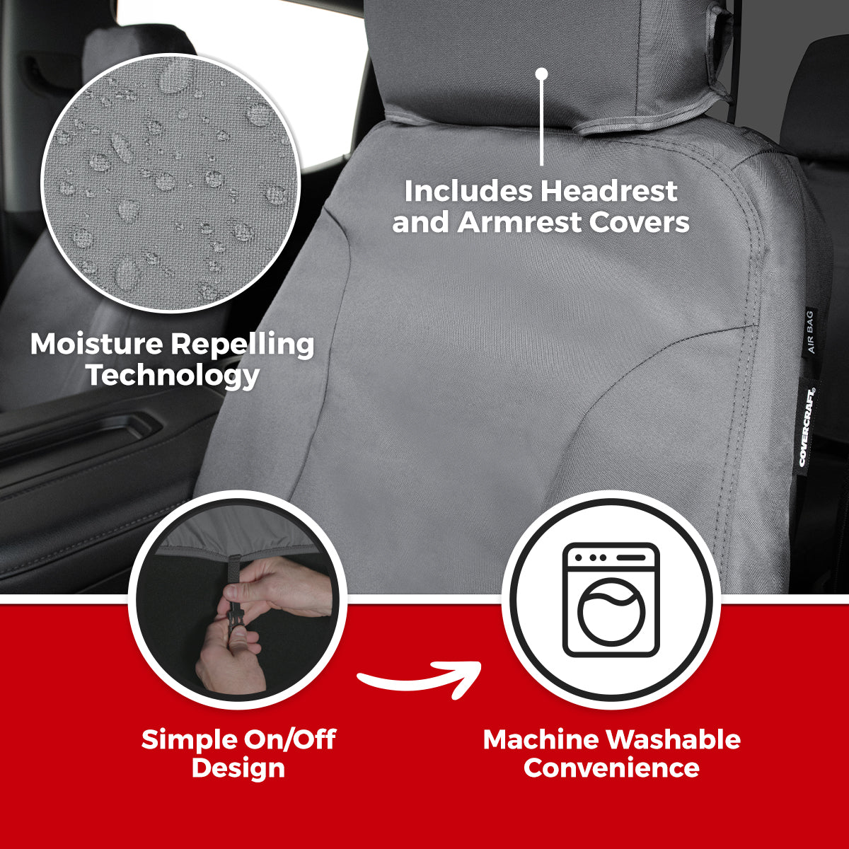 Covercraft Seat Covers SS8497WFBK product image 3