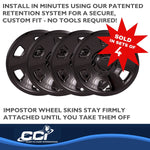 Coast2Coast Wheel Skins & Styled Wheel Covers IMP102BLK product image 4