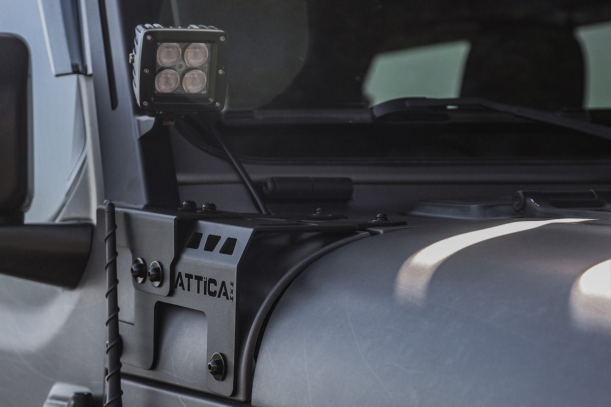 Attica 4x4 Auxiliary Light Mounting Bracket ATTJL01E104-BX product image 10