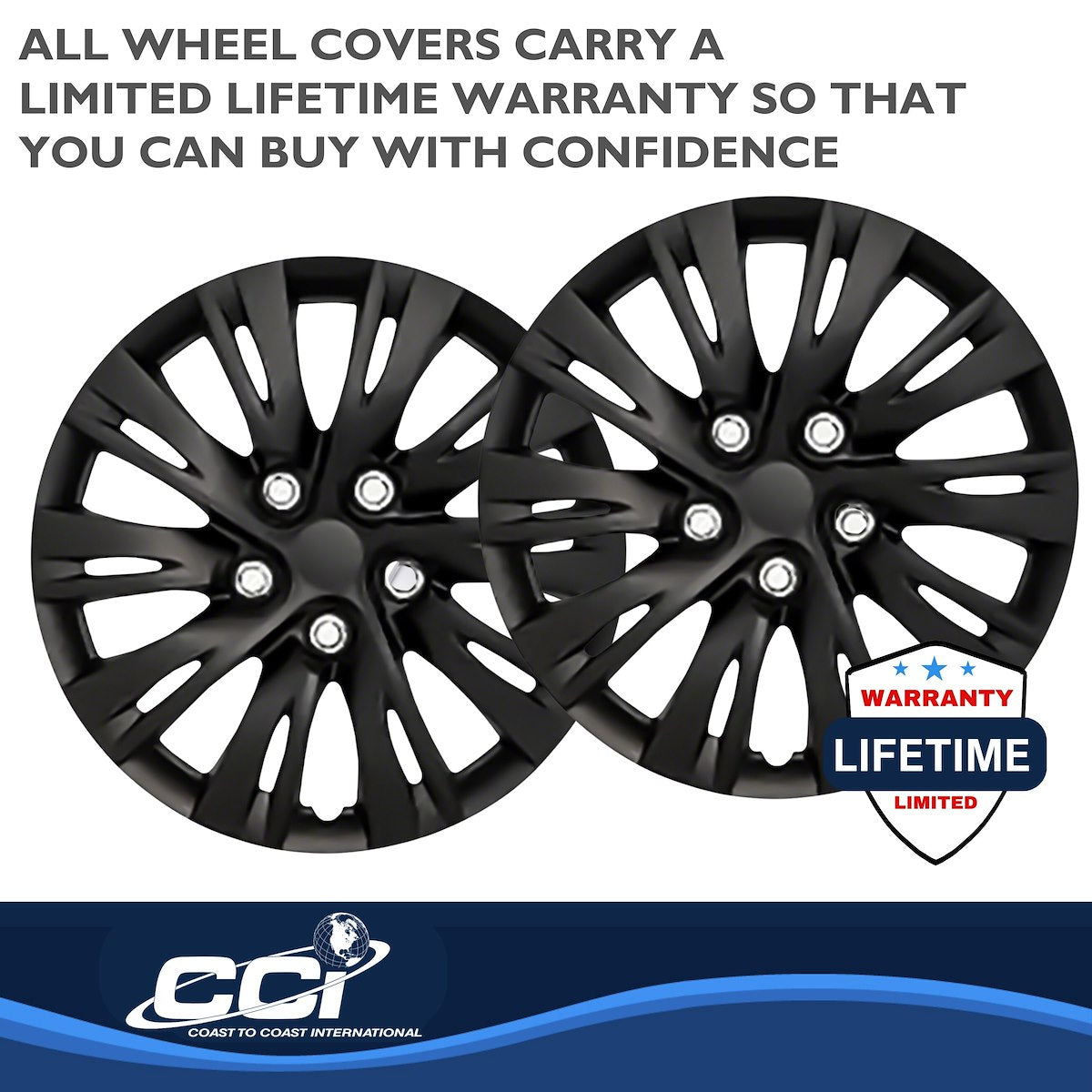 Coast2Coast Universal Wheel Covers IWC103716BLK product image 3