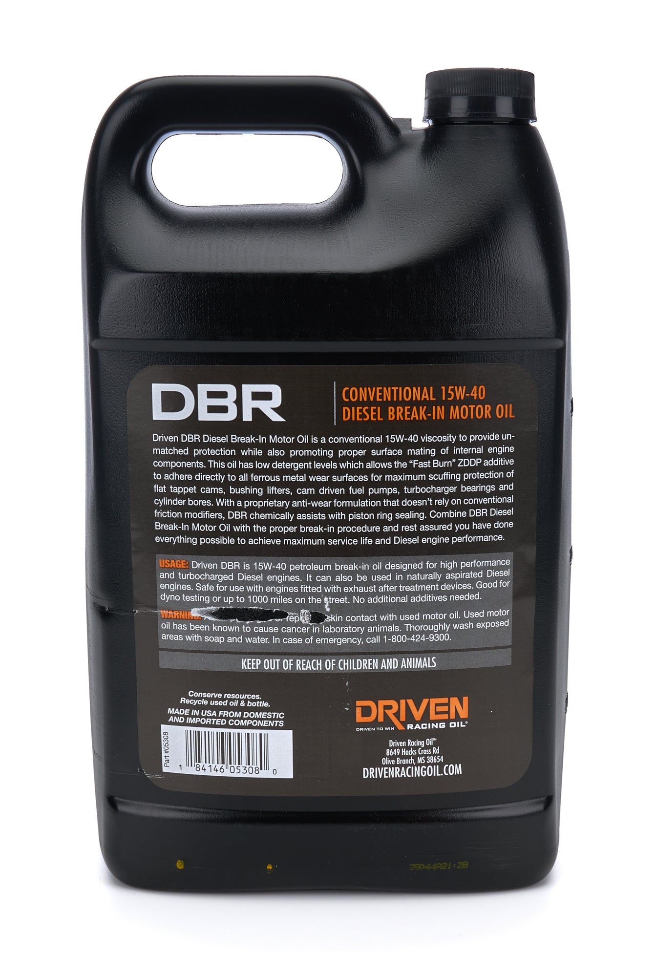 Driven Racing Oil Motor Oil 05308 — product image 2