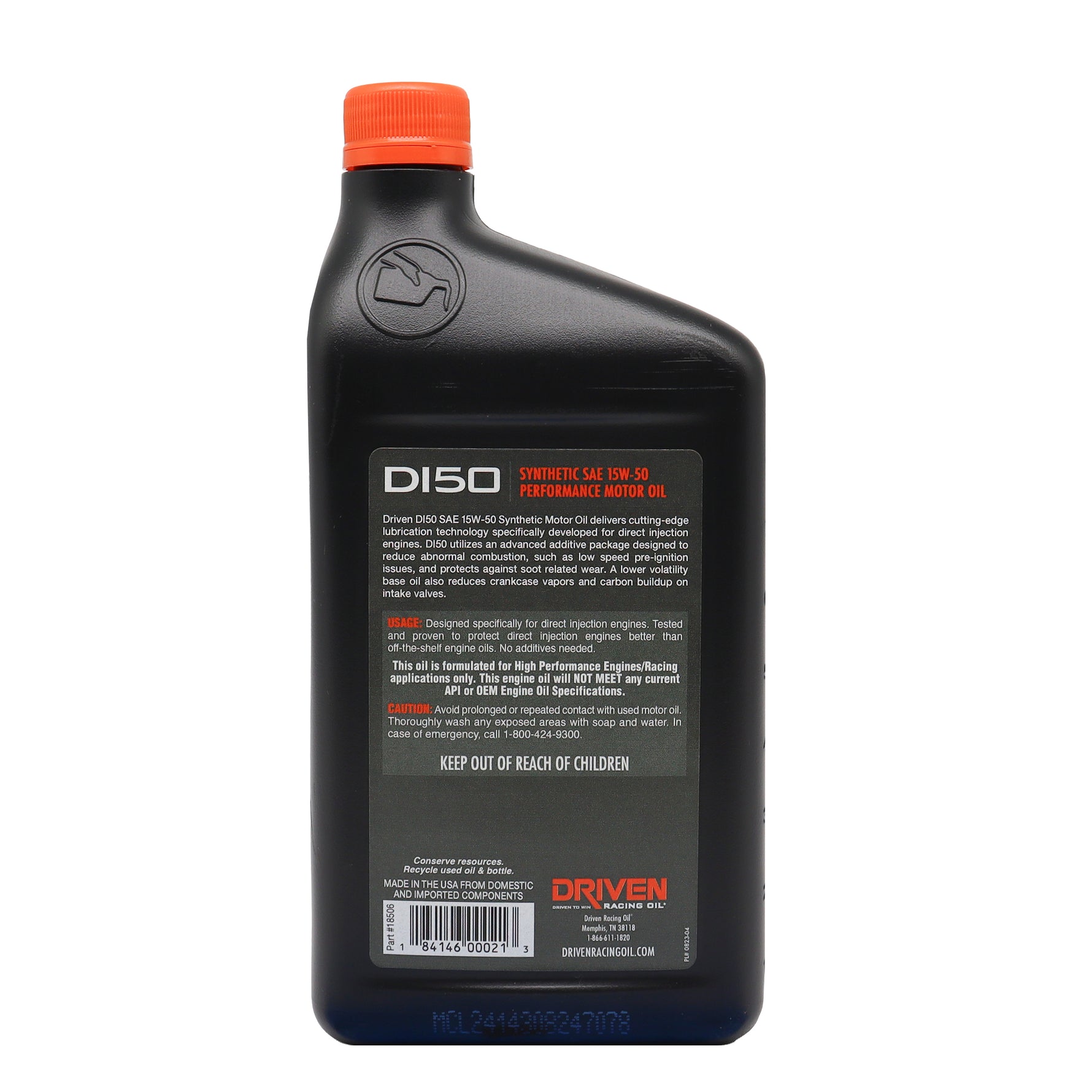 Driven Racing Oil Motor Oil 18506 — product image 2