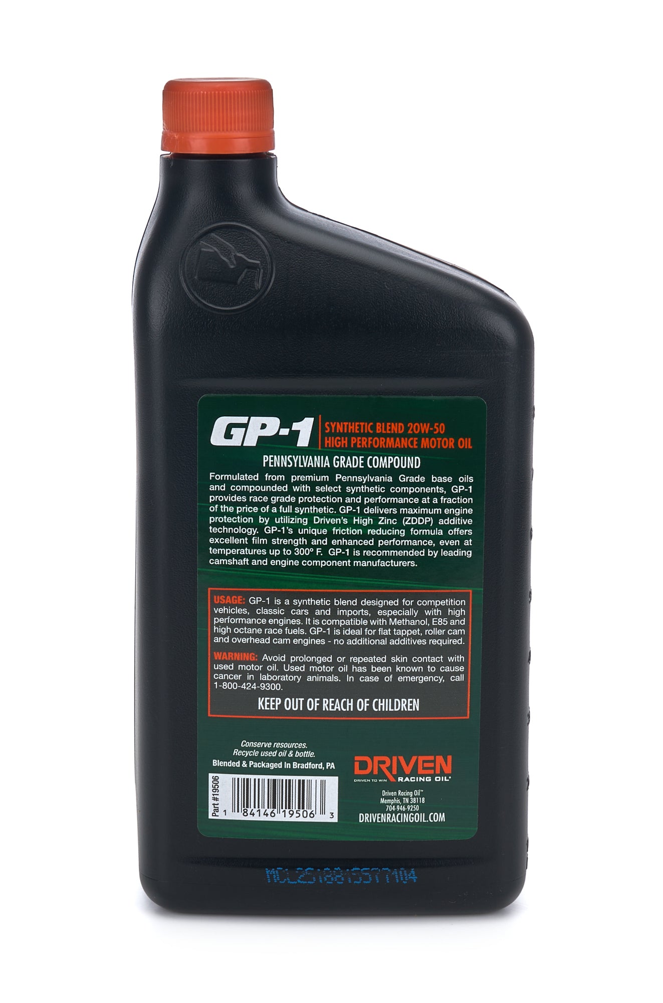 Driven Racing Oil Motor Oil 19506-12 — product image 3