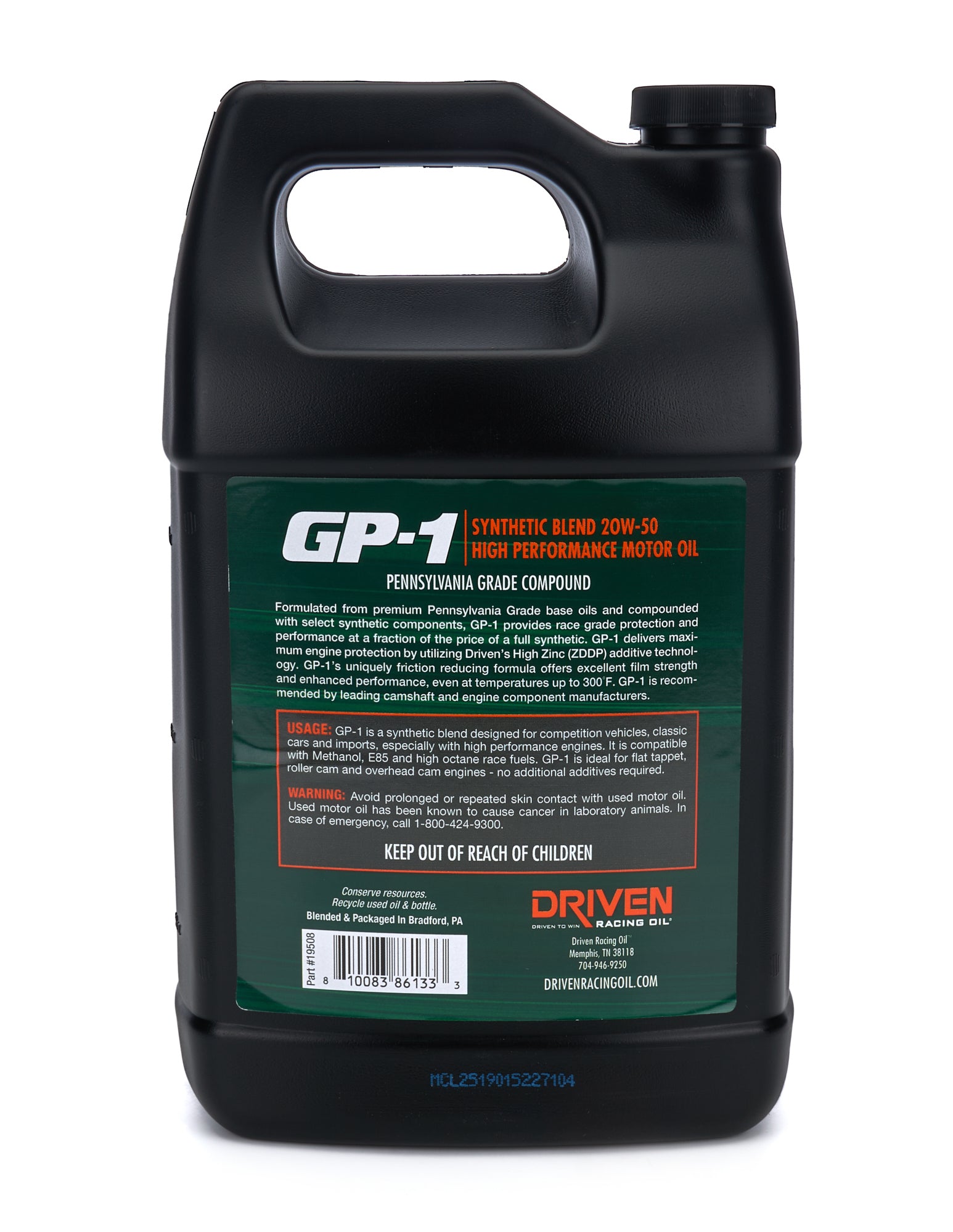 Driven Racing Oil Motor Oil 19508 — product image 2