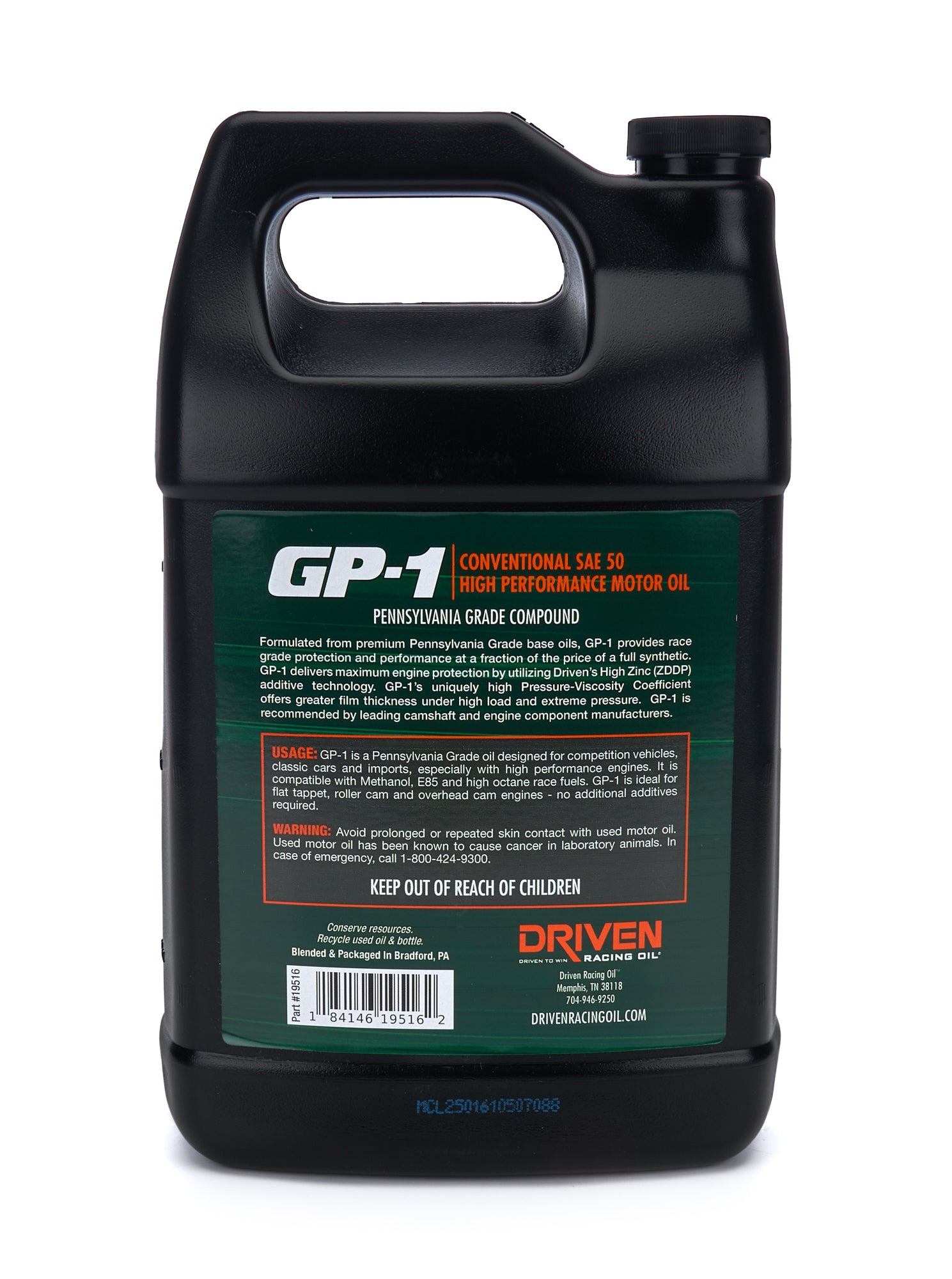 Driven Racing Oil Motor Oil 19516 — product image 2