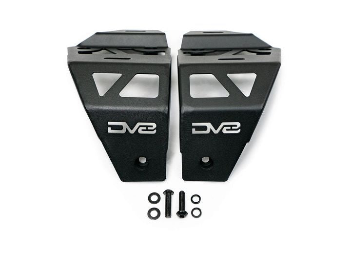 DV8 Offroad 2018-2026 Wrangler/2020-2026 Gladiator Lower A-Pillar Dual Pod Light Mounts Black - LBJL-04 - image 6
