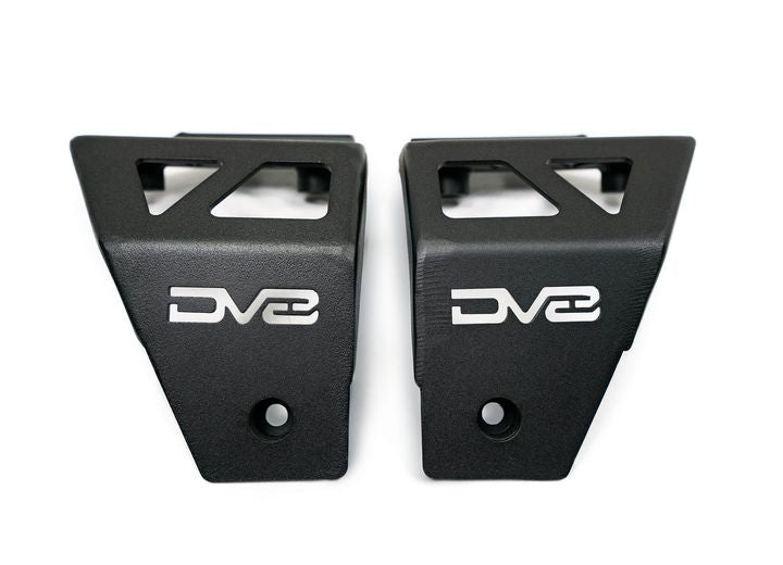 DV8 Offroad 2018-2026 Wrangler/2020-2026 Gladiator Lower A-Pillar Dual Pod Light Mounts Black - LBJL-04 - image 4