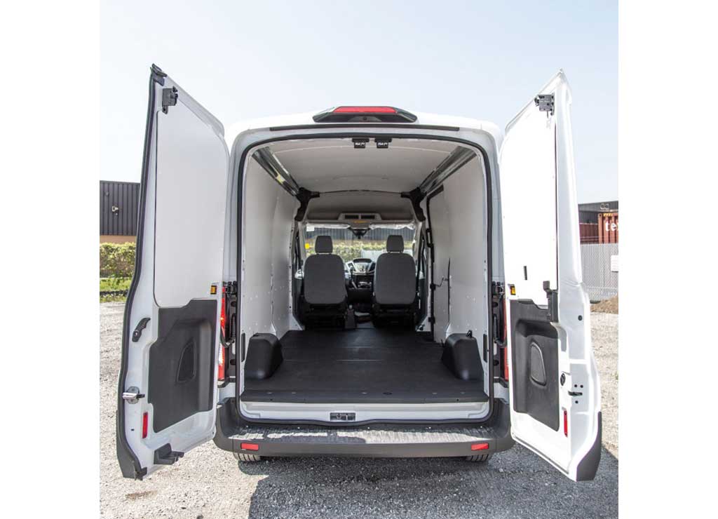 Legend Fleet Transit (With High Roof) Duratherm Doors White for 2015-2022 Ford Transit-150, Transit-250 and Transit-350 - 703-114-2614.HR - image 2