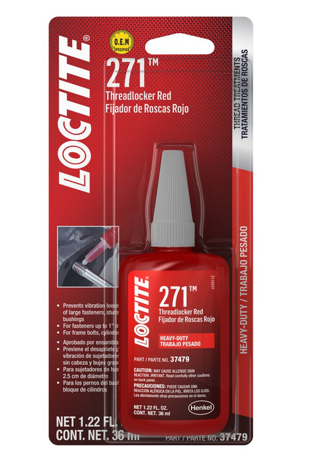 Loctite Thread Locker 492142 — product image 1