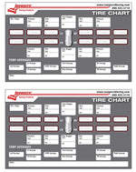 Longacre Chassis Setup and Tire Chart 52-22528 — product image 2