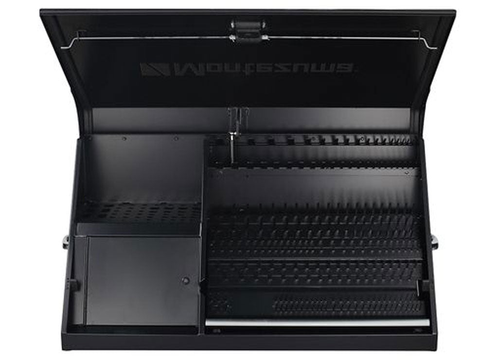 Montezuma 41 in X 18 in Triangle Toolbox, Steel, Black - DX411B - image 7