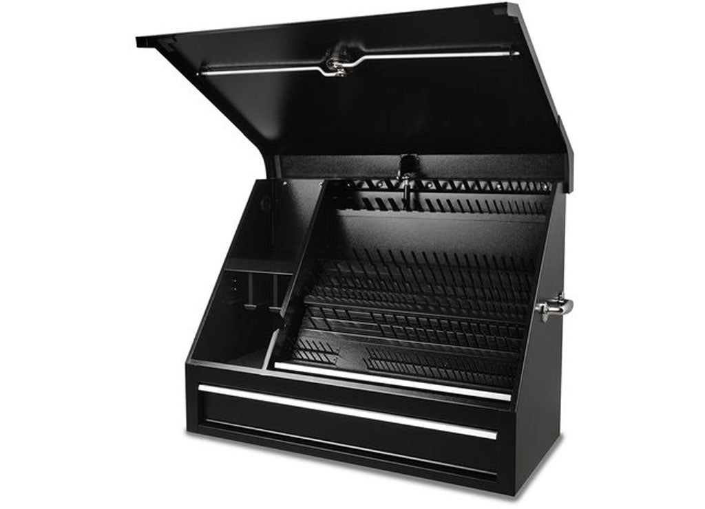 Montezuma 36 in X 17 in Steel Triangle Shop Box With Drawer - SB360DB - image 12