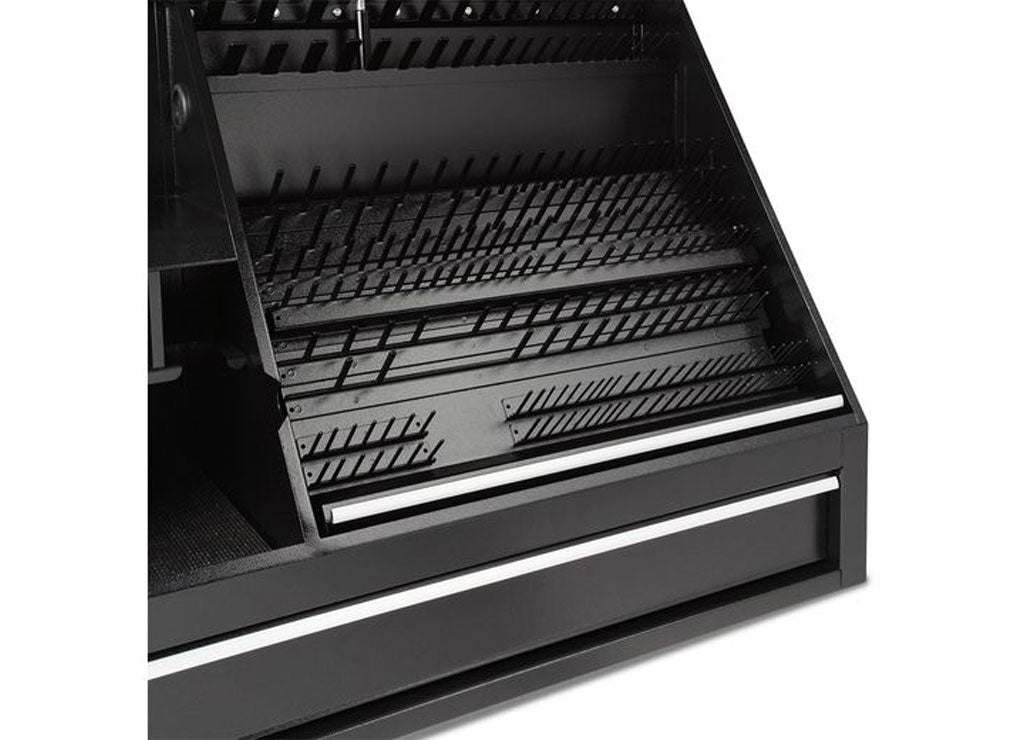 Montezuma 36 in X 17 in Steel Triangle Shop Box With Drawer - SB360DB - image 7