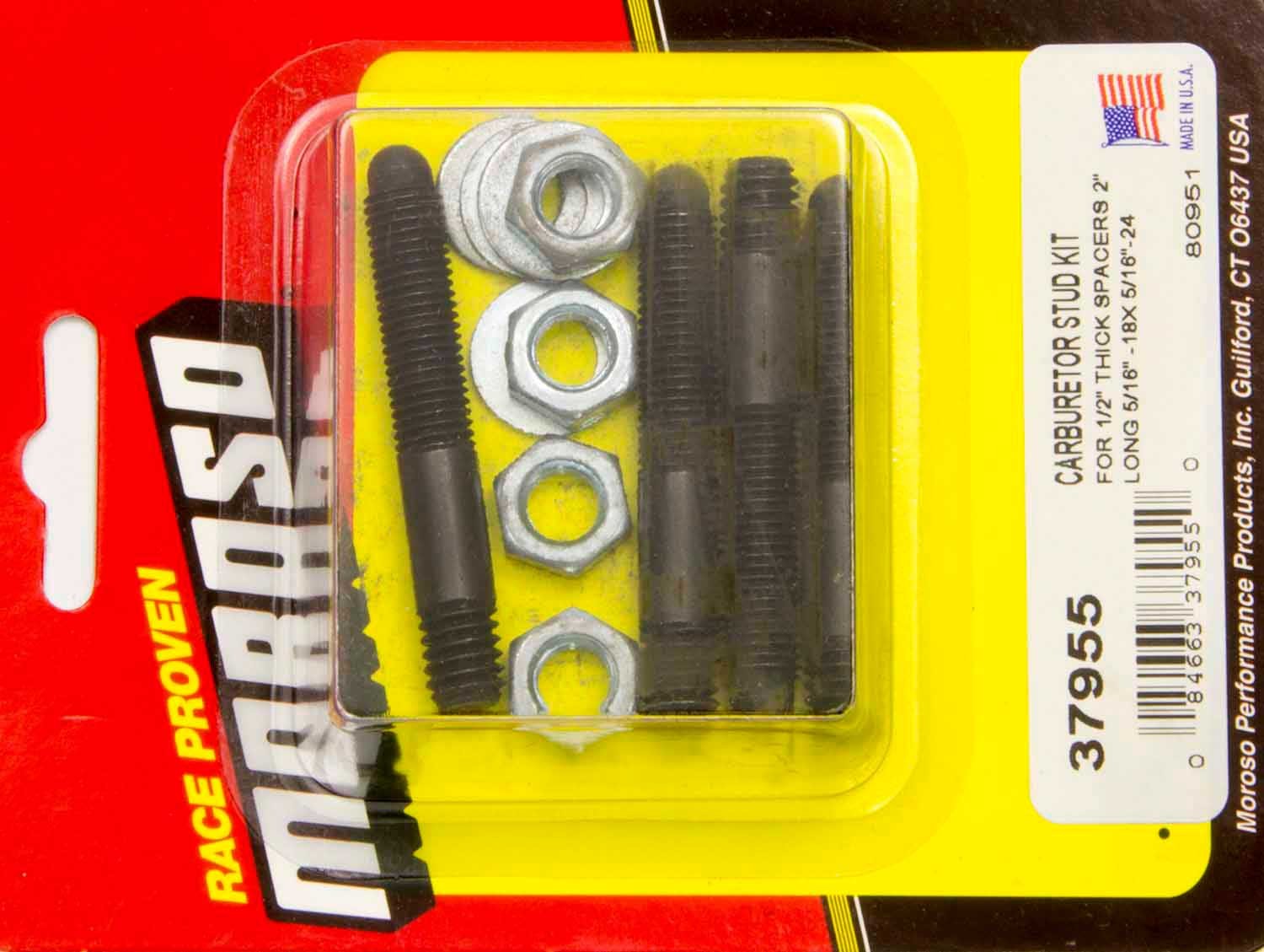Moroso Carburetor Stud 37955 — product image 1