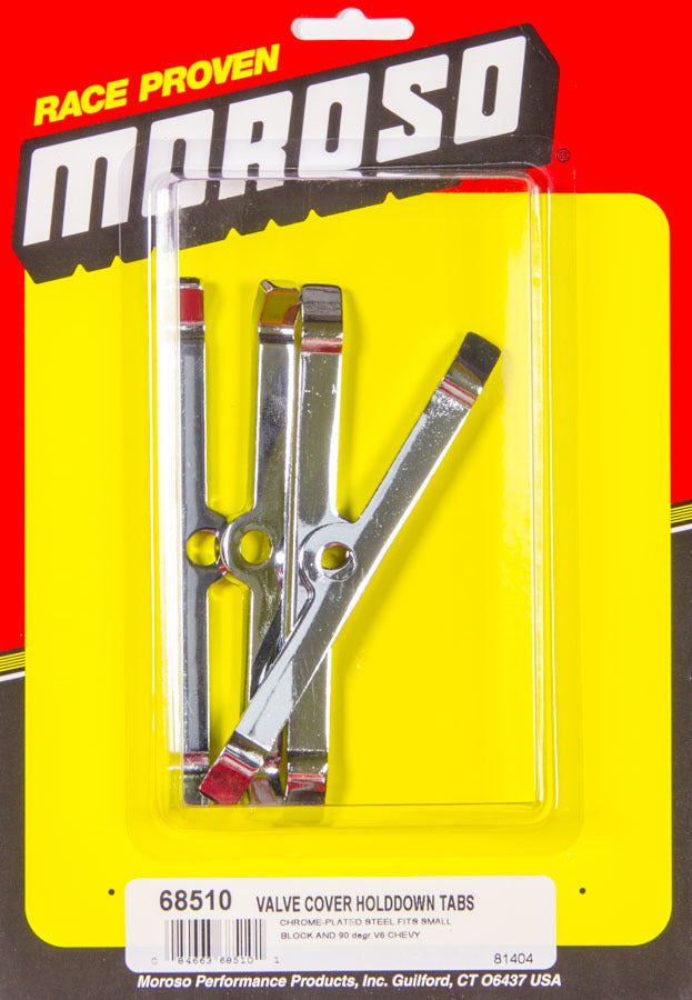 Moroso Valve Cover Hold Down Tabs 68510 — product image 1