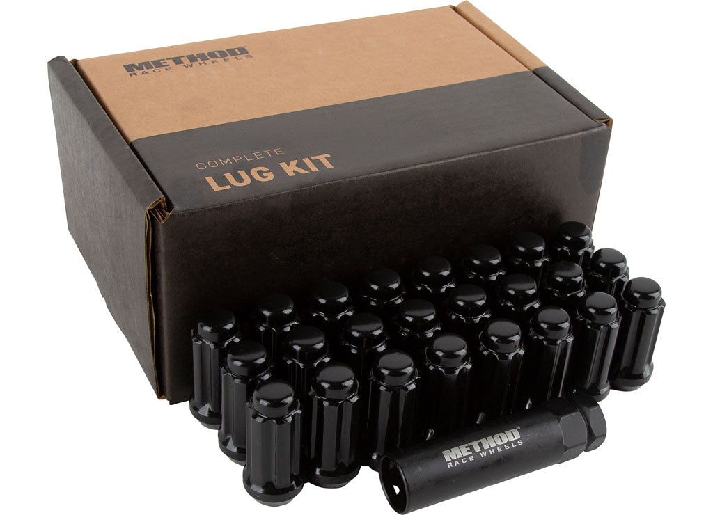 Method Race Wheels Lug Kit Spline M14x1.5 6 Lug Kit Black 24-Piece, 14 mm X 1.50 Lug Nut & Install Kit Thread Size - LK-S1415-50-24B - image 3