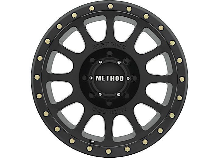 Method Race Wheels 20x10 8x165.1 18 mm Offset Nv, 8x6.5, Centerbore, Matte Black Wheel with 130.81 mm Center Bore - MR30521080518N - image 2