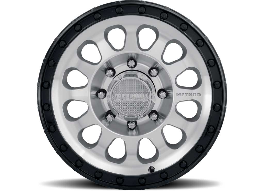 Method Race Wheels MR315 17x9 8x165.1 12 mm Offset 8x6.5, Center Bore, Machined Gloss Black Lip Wheel with 130.81 mm - MR315790801612N - image 3