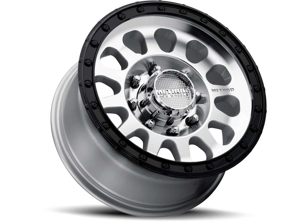 Method Race Wheels MR315 17x9 8x165.1 12 mm Offset 8x6.5, Center Bore, Machined Gloss Black Lip Wheel with 130.81 mm - MR315790801612N - image 2
