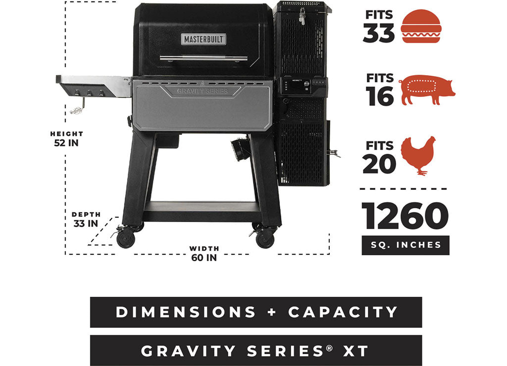 Masterbuilt Gravity Series XT Digital Charcoal Grill and Smoker - MB20041223 - image 3