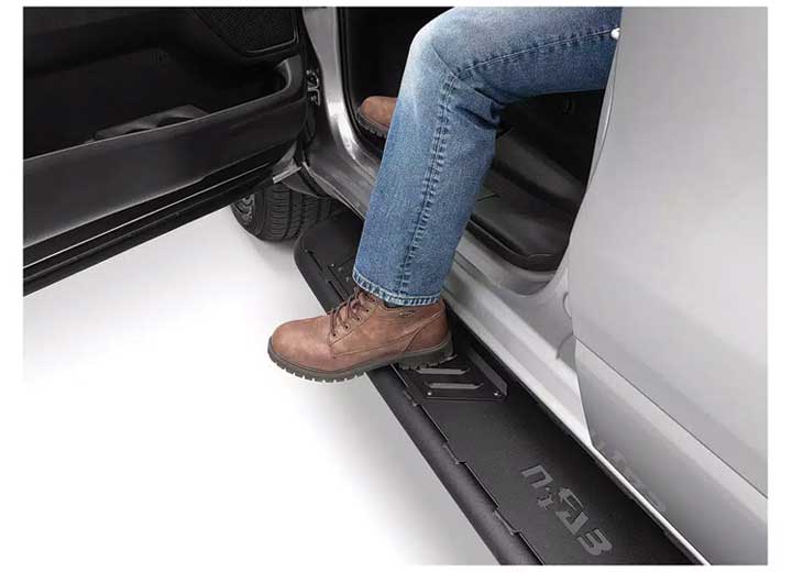 N-Fab 2019-2026 Silverado, Sierra 1500 and 2020-2026 Silverado, Sierra 2500 and 3500 Crew Cab Ravegr Running Boards Black, Steel - NBC19CC-TX - image 14