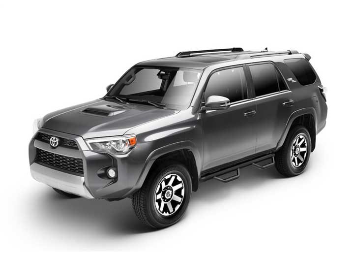 N-Fab RealTruck 2014-Current Toyota 4Runner Wheel to Wheel Nerf Bars, Textured Black for 2010-2024 - T1360R - image 5