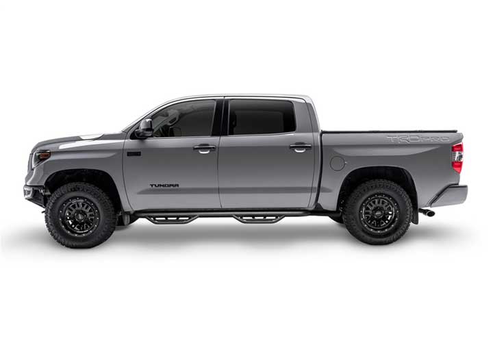 N-Fab RealTruck 2015-2017 Ram 1500 Quad Cab Length Podium Steps, Textured Black, Stainless Steel - HPD1573QC-TX - image 2