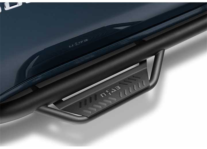 N-Fab 2019-2021 Silverado, Sierrra 1500 and 2020-2026 Silverado, Sierra 2500 and 3500 Cab Length Podium Lg Steps, Black - HPC1971QC-TX - image 4