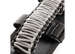Rugged Ridge Paracord Grab Handles, Gray, Black, Pair, Grey - 13505.32 - image 2