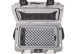 Pelican 14-Quart Cooler, White, Gray, 8-20 Quart Capacity - 14Q-1-WHTGRY - image 3
