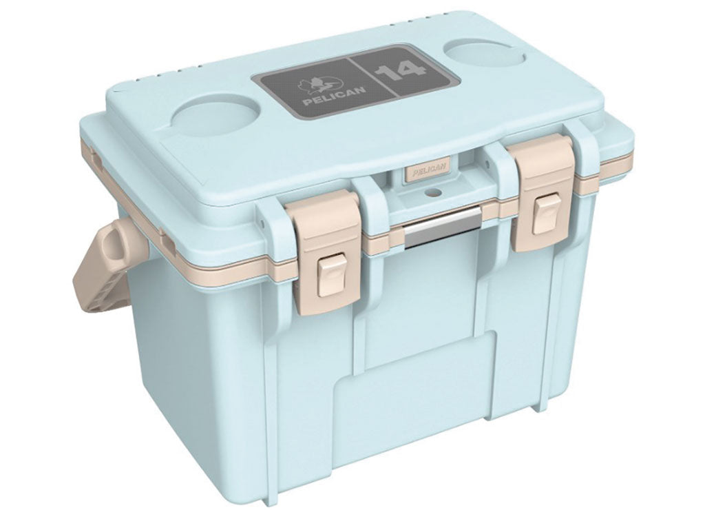 Pelican 14 qt Personal Cooler Jungle Mist/Tan - 14Q-15-JUNMTAN - image 3