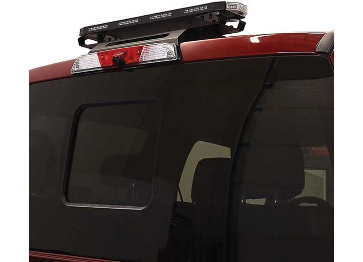 Putco Tri-Hornet LED Stealth Rooftop Strobe Light Bar, 24" Tri-Color Strobe Light, Amber, White and Blue, Amber, Blue - 950224 - image 5