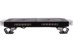 Putco Tri-Hornet LED Stealth Rooftop Strobe Light Bar, 24" Tri-Color Strobe Light, Amber, White and Blue, Amber, Blue - 950224 - image 4