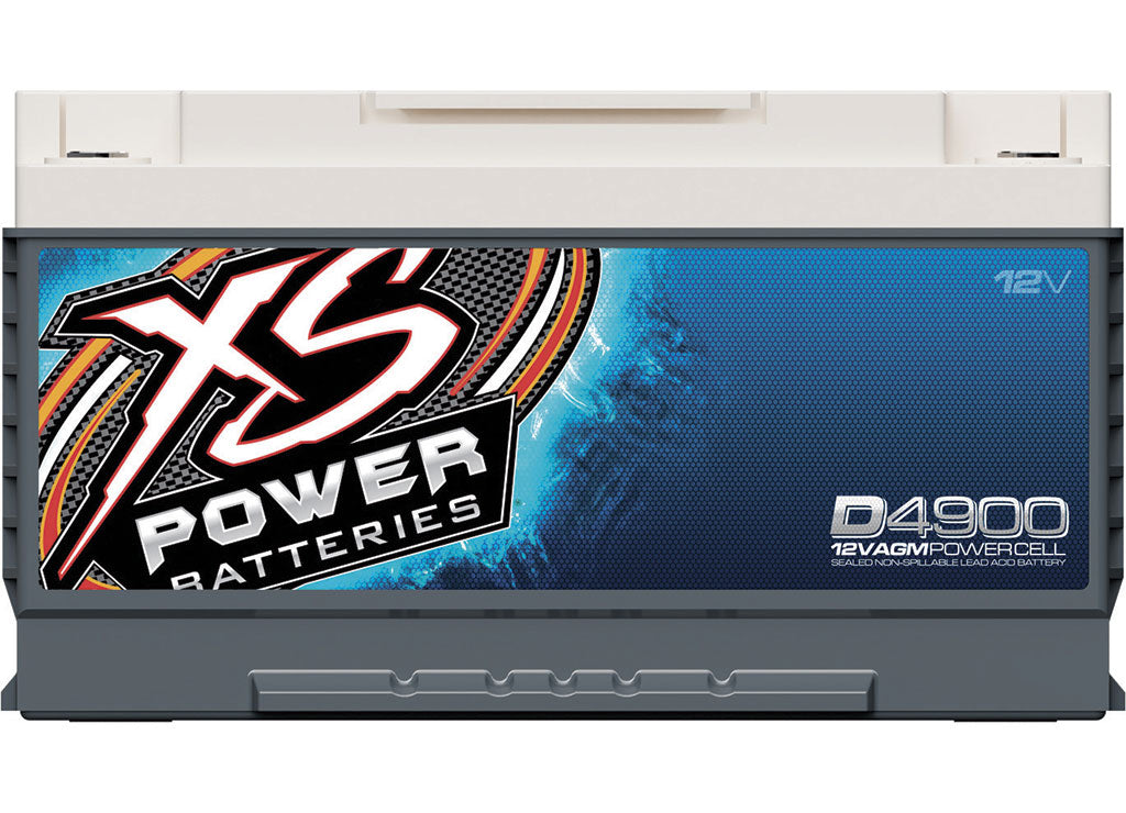 XS Power 12V Bci Group 49 AGM Battery, Max Amps 4,000A, Ca: 1075 Ah: 80, 3000W and 4000W - D4900 - image 5
