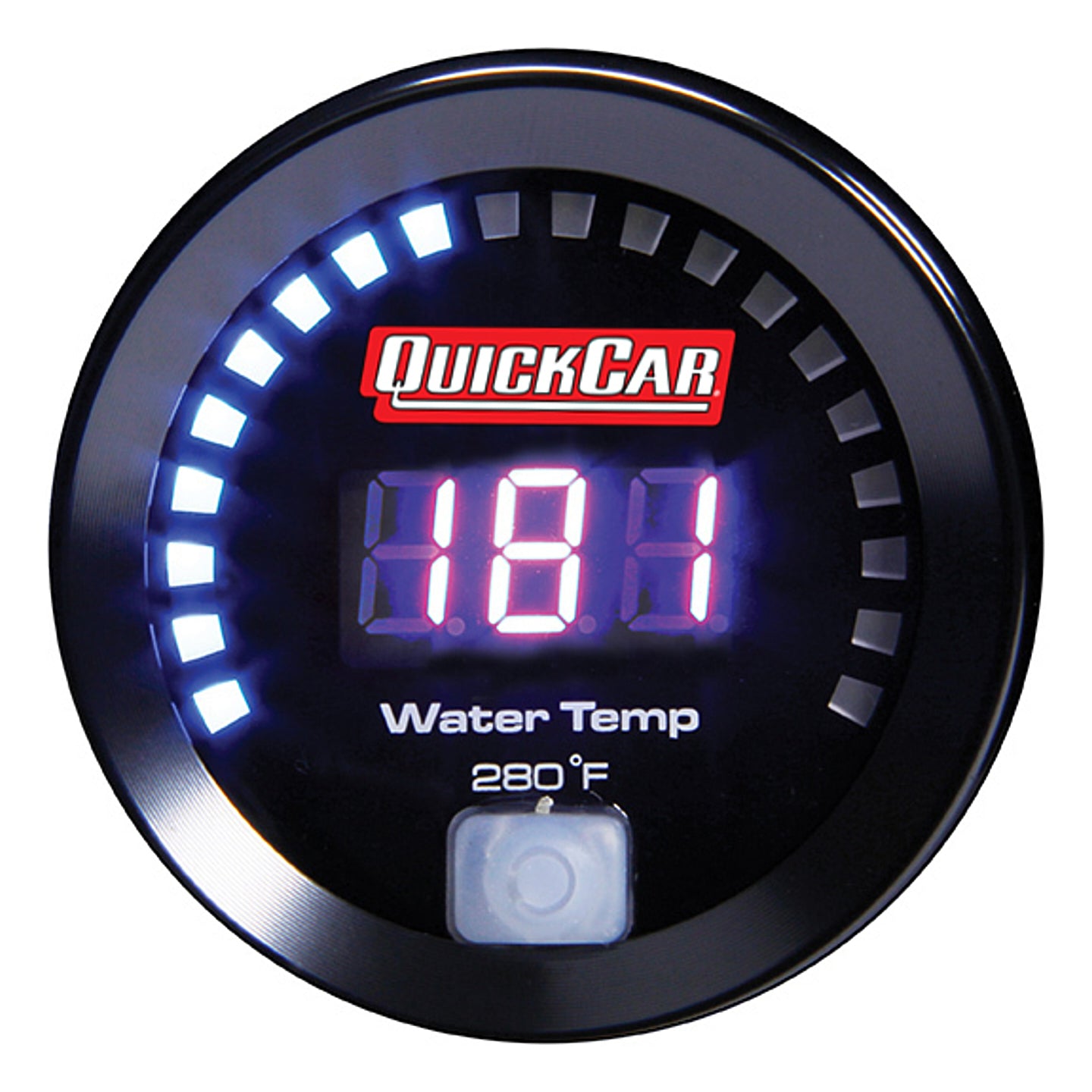 Quickcar Racing Products Water Temperature Gauge 67-006 — product image 1