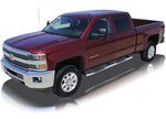 Raptor Series 2015-2026 F-150 and 2017-2026 F-250, F-350 SuperCrew 4 in OE Style Curved SS Oval Steps, Silver - 1503-0639 - image 8