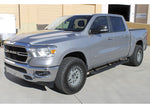 Raptor Series 2024-2026 Tacoma Acc, Extended Cab 5 in Tread Step Slide Track Running Boards Aluminum Textured Black, Aluminum - 1904-0368BT - image 2