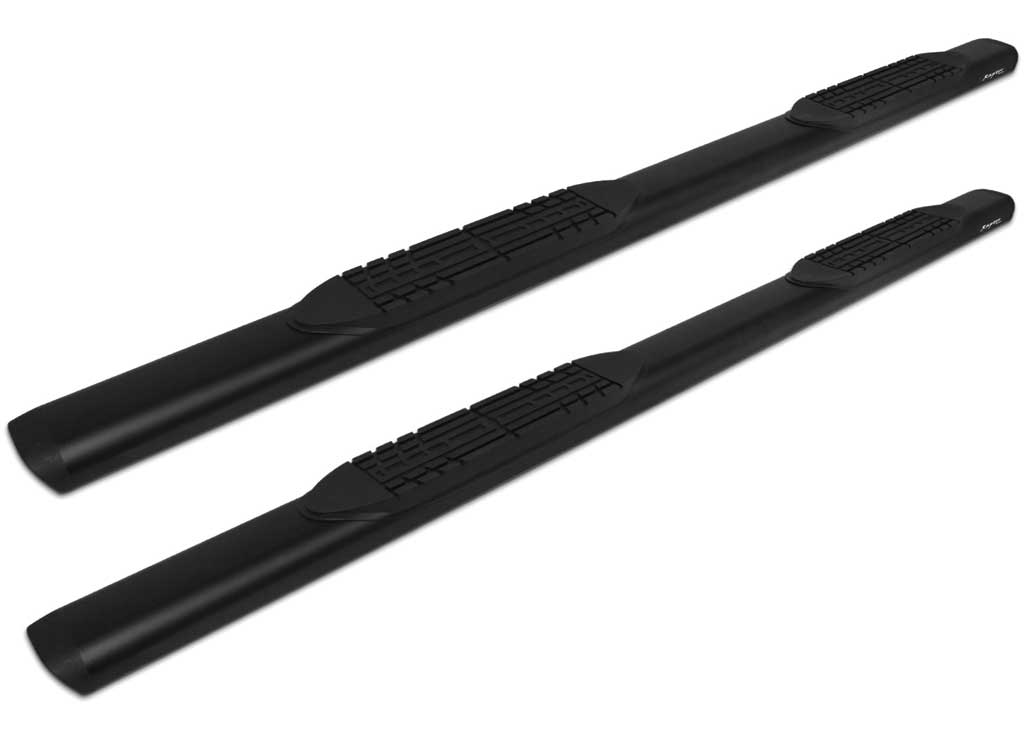 Raptor Series 2010-2024 4Runner 5 in Oval Style Slide Track Running Boards Black Textured Aluminum - 2004-0144BT - image 2