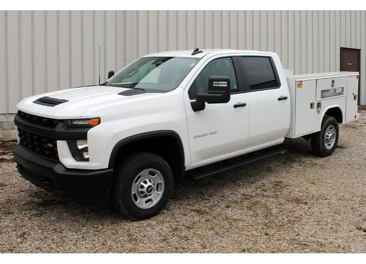 Raptor Series 2007-2018 Silver, Sierra 1500 and 2007-2019 GM 2500 and 3500 HD Crew Cab 6.5 in Sawtooth Slide Track Black Textured - 2101-0185BT - image 8