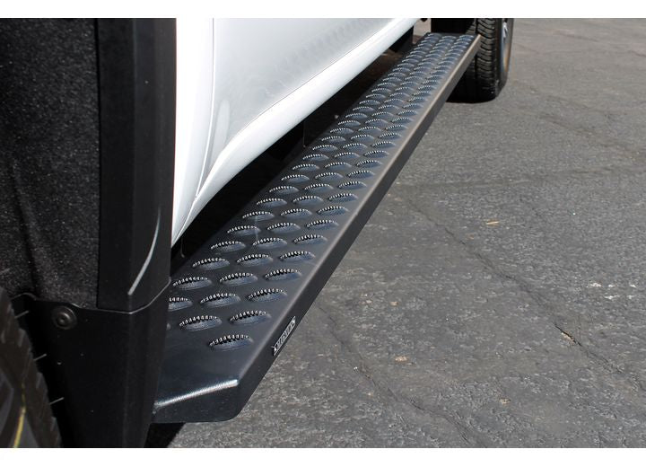 Raptor Series 2007-2018 Silver, Sierra 1500 and 2007-2019 GM 2500 and 3500 HD Crew Cab 6.5 in Sawtooth Slide Track Black Textured - 2101-0185BT - image 3