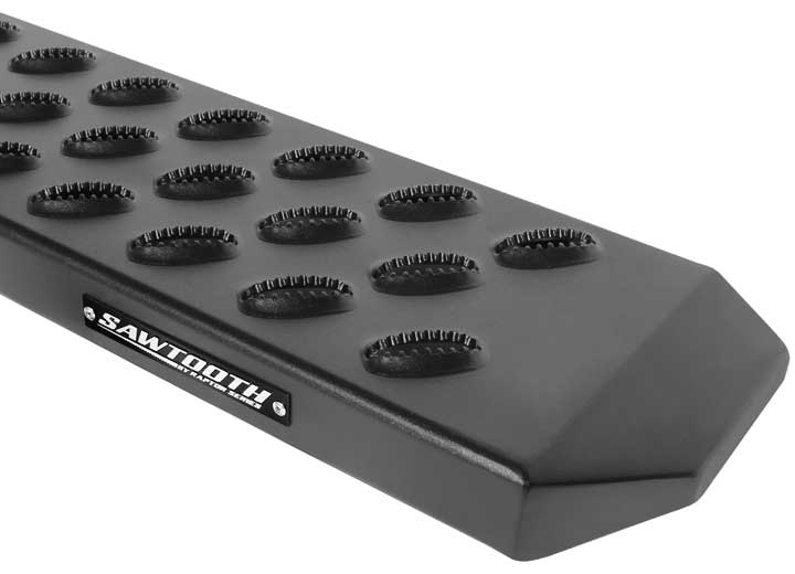 Raptor Series 2007-2018 Silver, Sierra 1500 and 2007-2019 GM 2500 and 3500 HD Crew Cab 6.5 in Sawtooth Slide Track Black Textured - 2101-0185BT - image 2