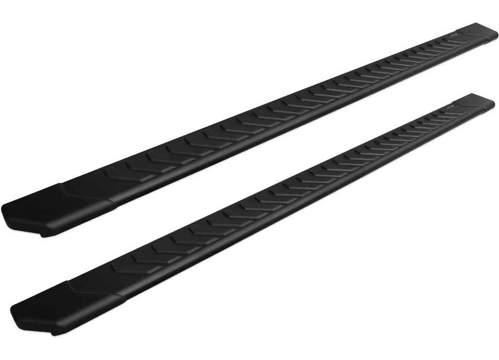 Raptor Series 2021-2026 Bronco 4-Door 5 in OEM Style Full Tread Slide Track Running Boards Black Textured Aluminum - 2203-0388BT - image 10