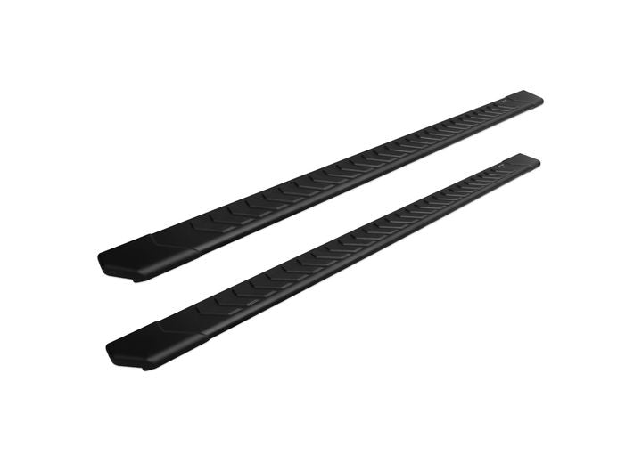 Raptor Series 2021-2026 Bronco 4-Door 5 in OEM Style Full Tread Slide Track Running Boards Black Textured Aluminum - 2203-0388BT - image 9